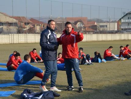 FC Bihor s-a reunit cu noul antrenor şi are în lot un jucător al CFR Cluj (FOTO)
